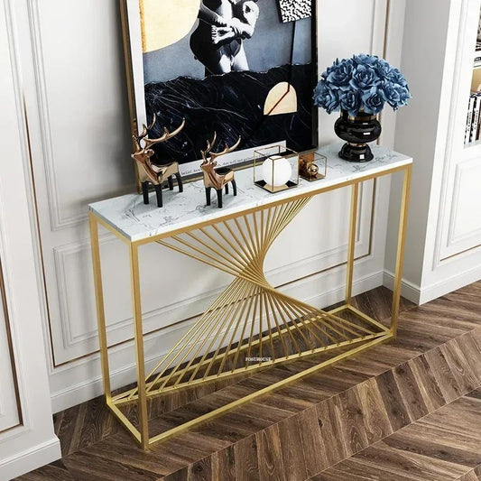 Modern Console Table Light Luxury Living Room Furniture Bedroom Decoration